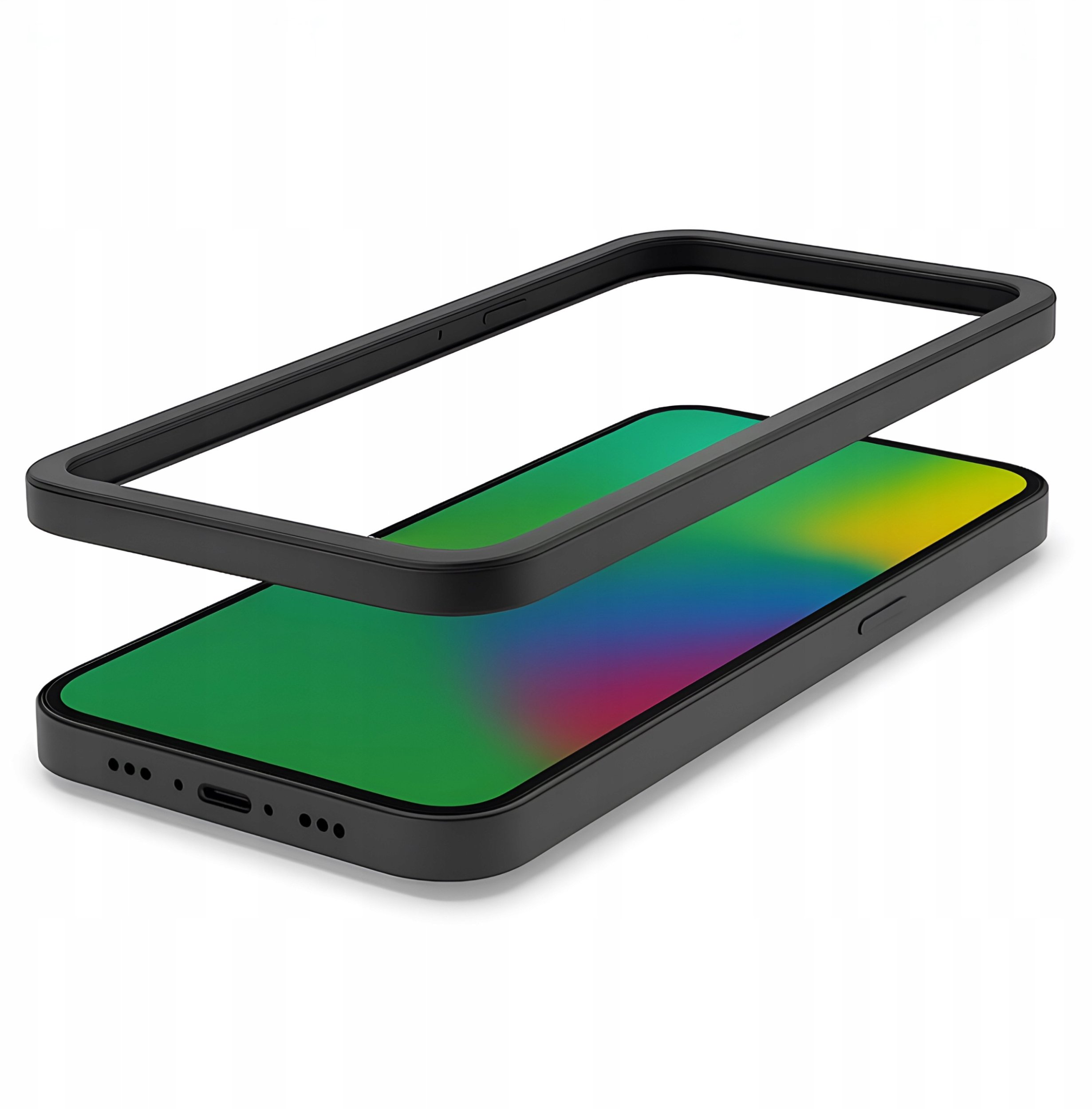 Ramka Montażu Szkła Do Apple iPhone 15 Pro Max / 15 Plus Instalacyjna