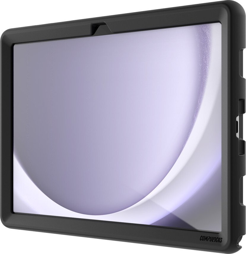 Etui na tablet Compulocks Compulocks Rugged Edge Case for Galaxy Tab A9+ 11" - Stossstange fur Tablet - Silikon - Schwarz - fur Samsung Galaxy Tab A9+