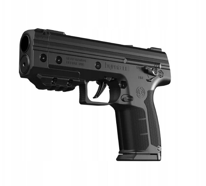 BYRNA Pistolet LE BLACK k.68 CO2-12g zestaw