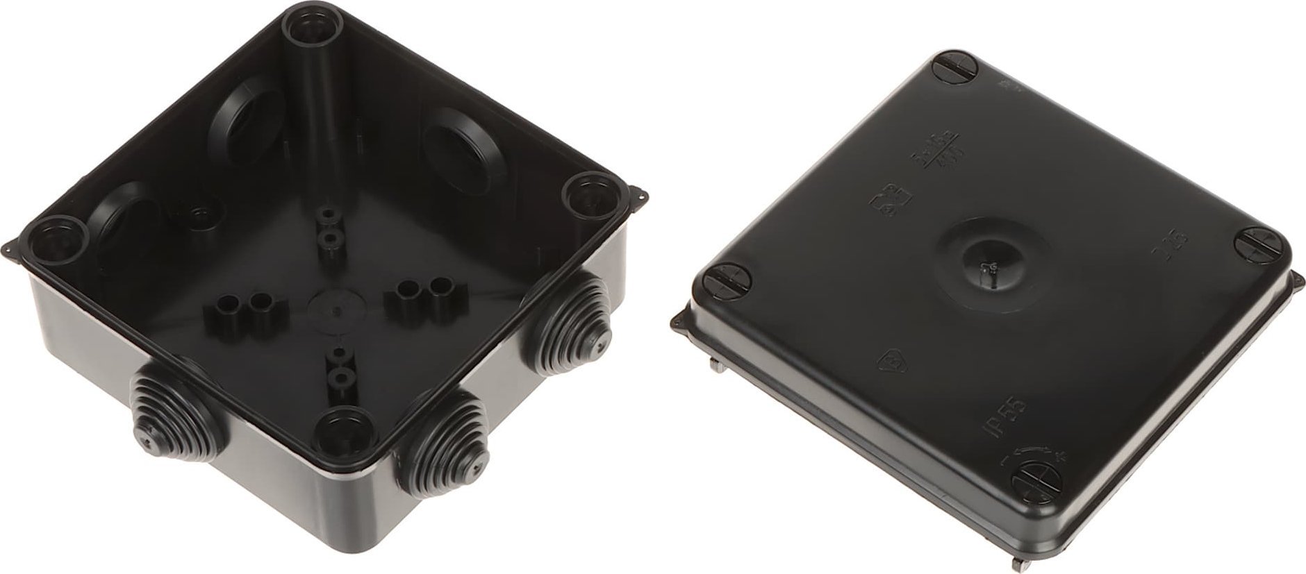 Elektro-Plast PUSZKA ODGAŁĘŹNA Z DŁAWNICAMI LUX-135X135/EPN IP55 Elektro-Plast