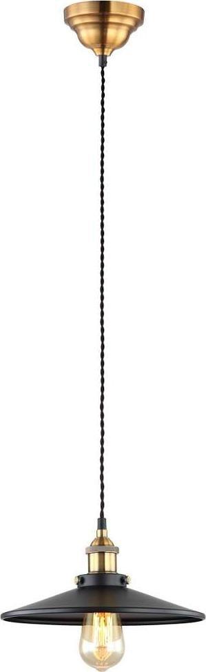 Lampa wisząca Italux Verda MDM-3458/1M BK+GD