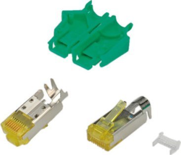 Triton Wtyczka HiRose TM31 ekranowana, przelotka zielona, 50 szt.