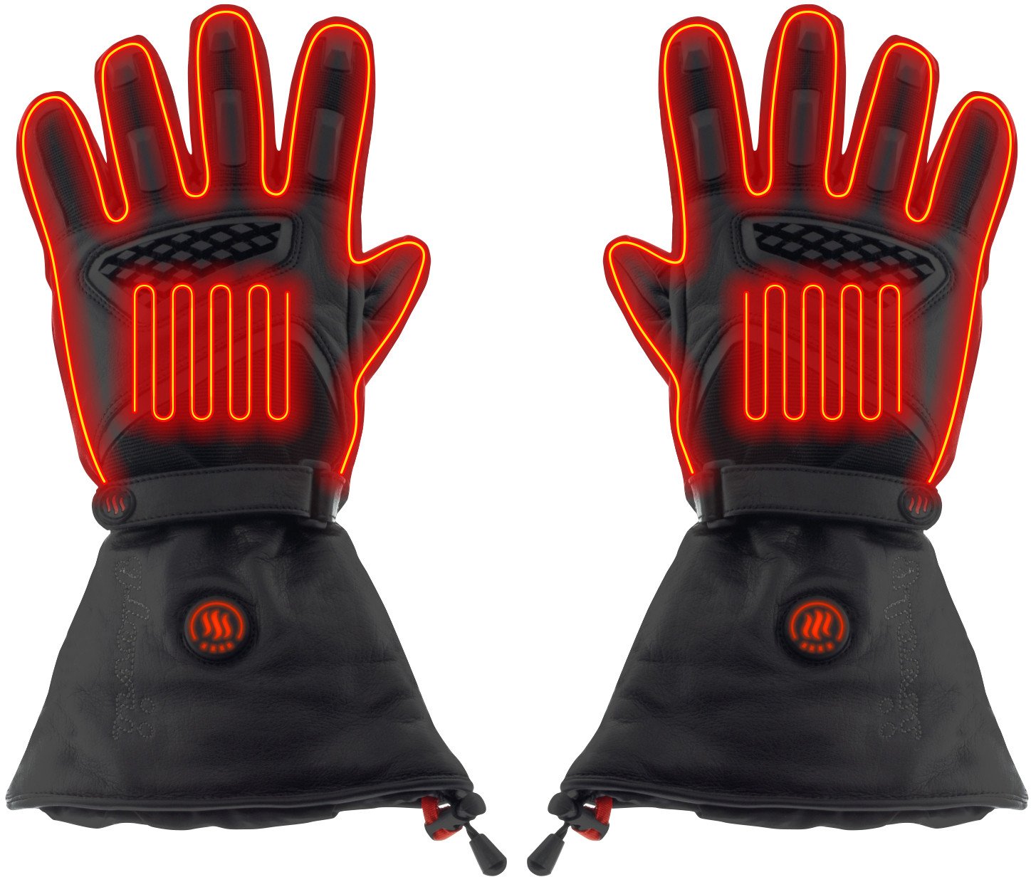 Glovii Ogrzewane rękawice motocyklowe, rozmiary: L, XL