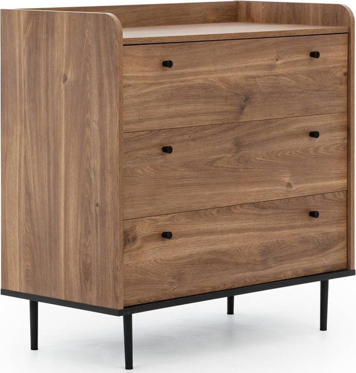 Ravio Komoda z trzema szufladami Nero K3SZ