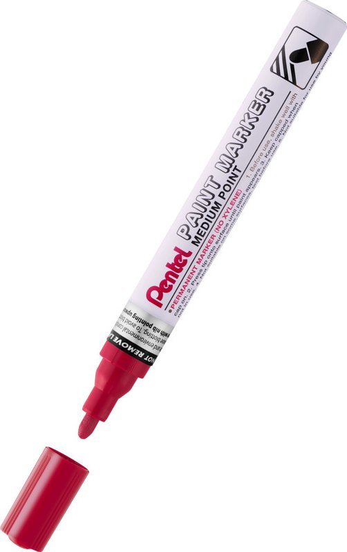 Pentel Marker olejowy Pentel MMP10 czerwony -