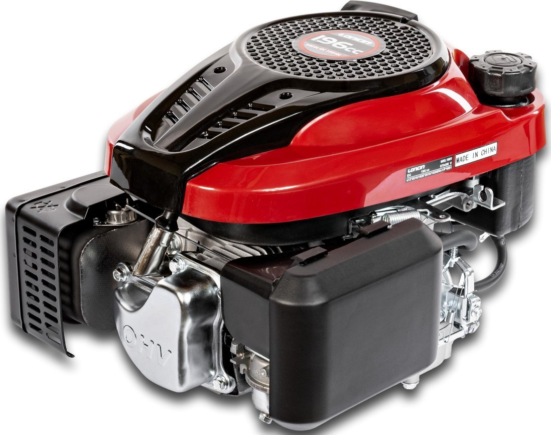 Loncin SILNIK LONCIN LC1P70FC-P E-START DO KOSIARKI SPALINOWY BENZYNOWY 6.5 KM 196 cm3 WAŁ PIONOWY WALCOWY 25x80mm Z ROZRUSZNIKIEM MOTOR HONDA ,VANGUA