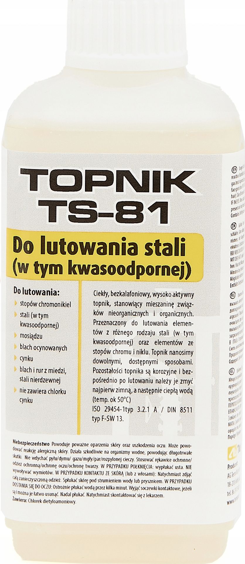 Techrebal Topnik TS81 100ml z pędzelkiem