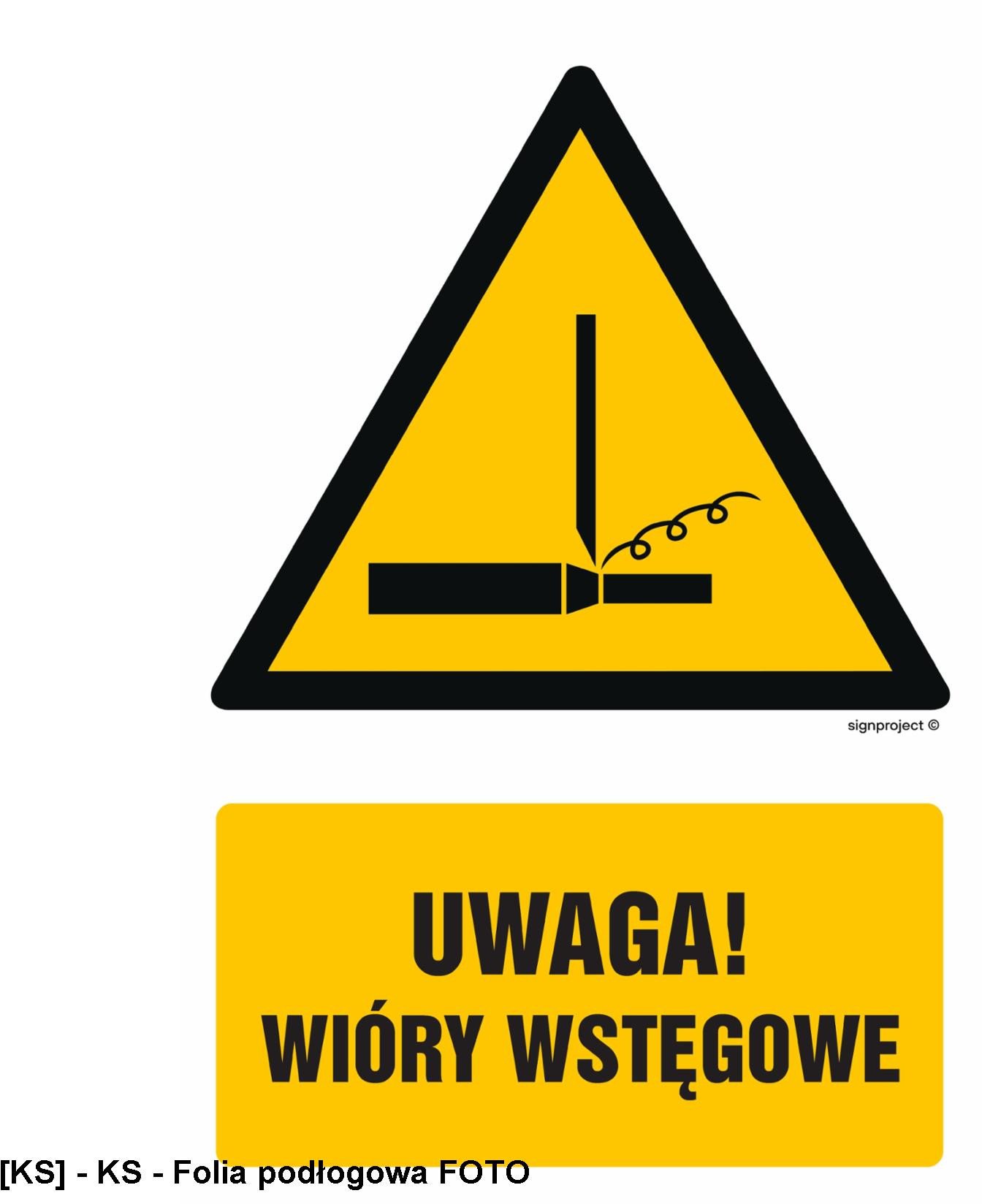 GF067 - Uwaga! Wióry wstęgowe 50x75