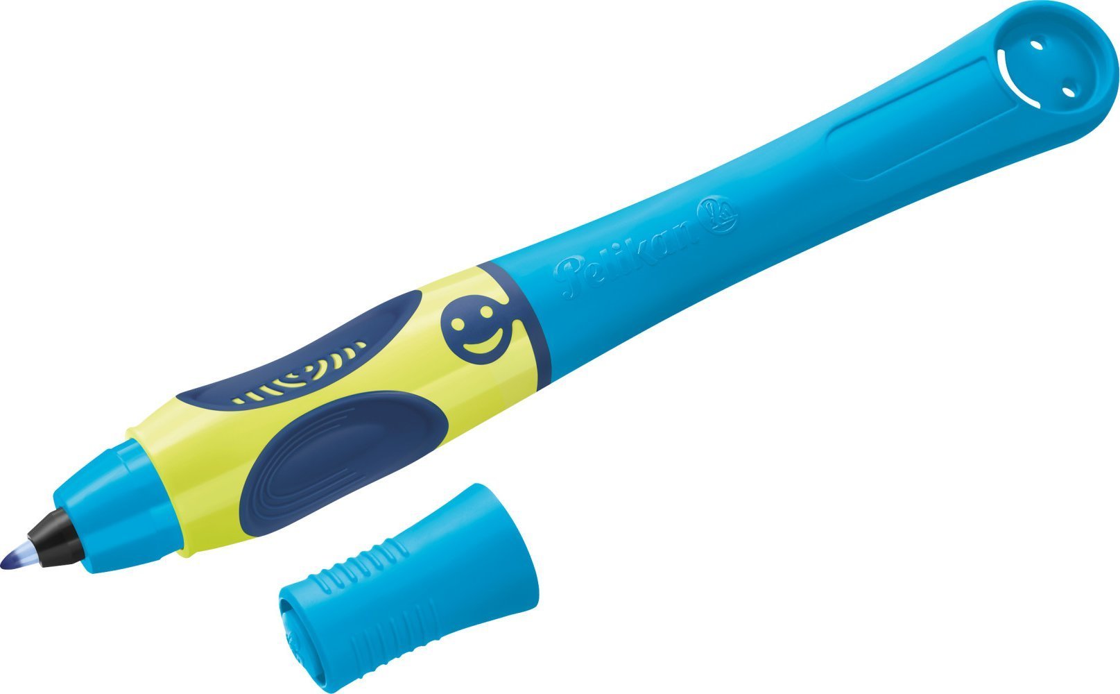 Pelikan Pelikan griffix Tintenschreiber Rechtshänder Neon FreshBlue Faltschachtel