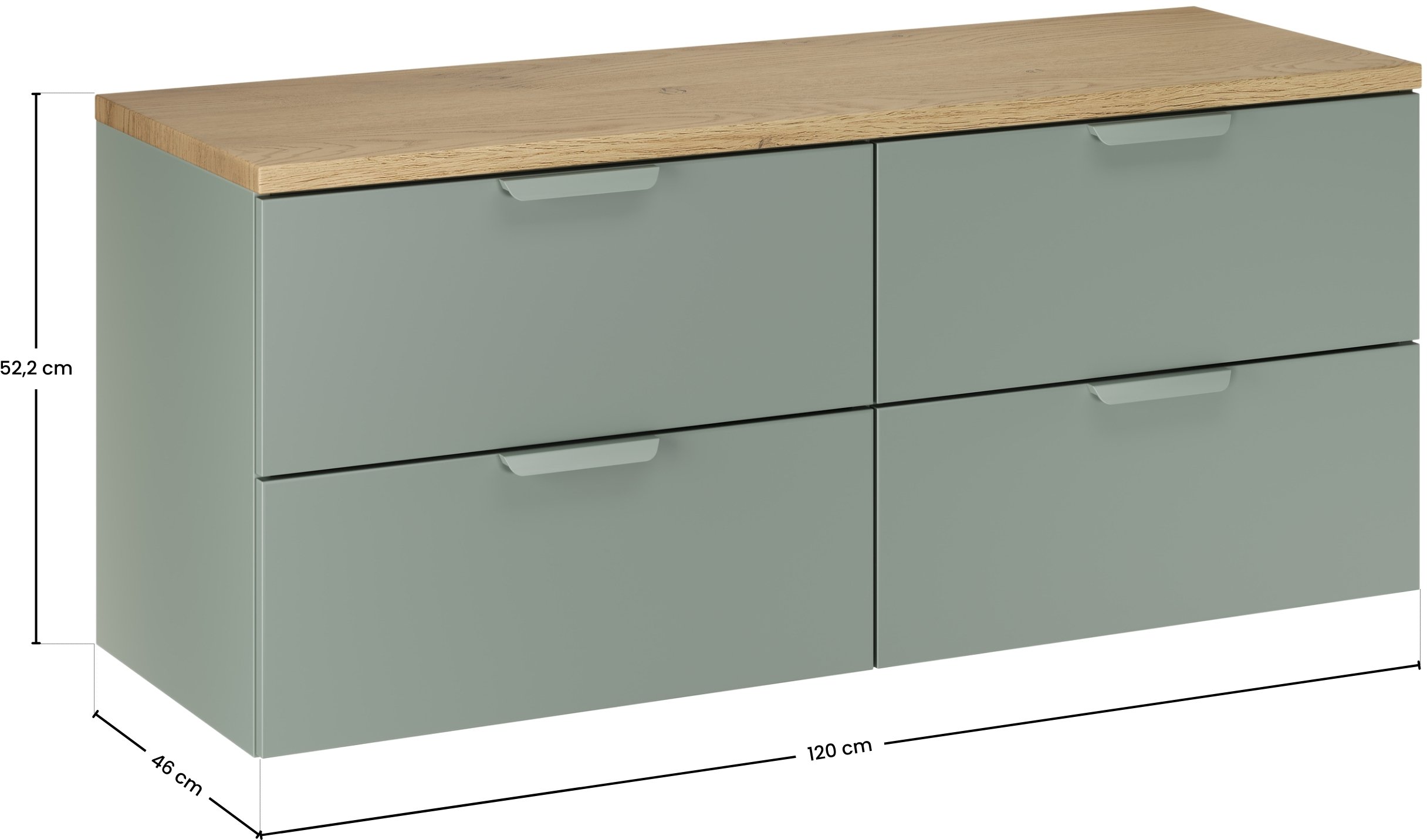 Zestaw meblowy 120cm z blatem