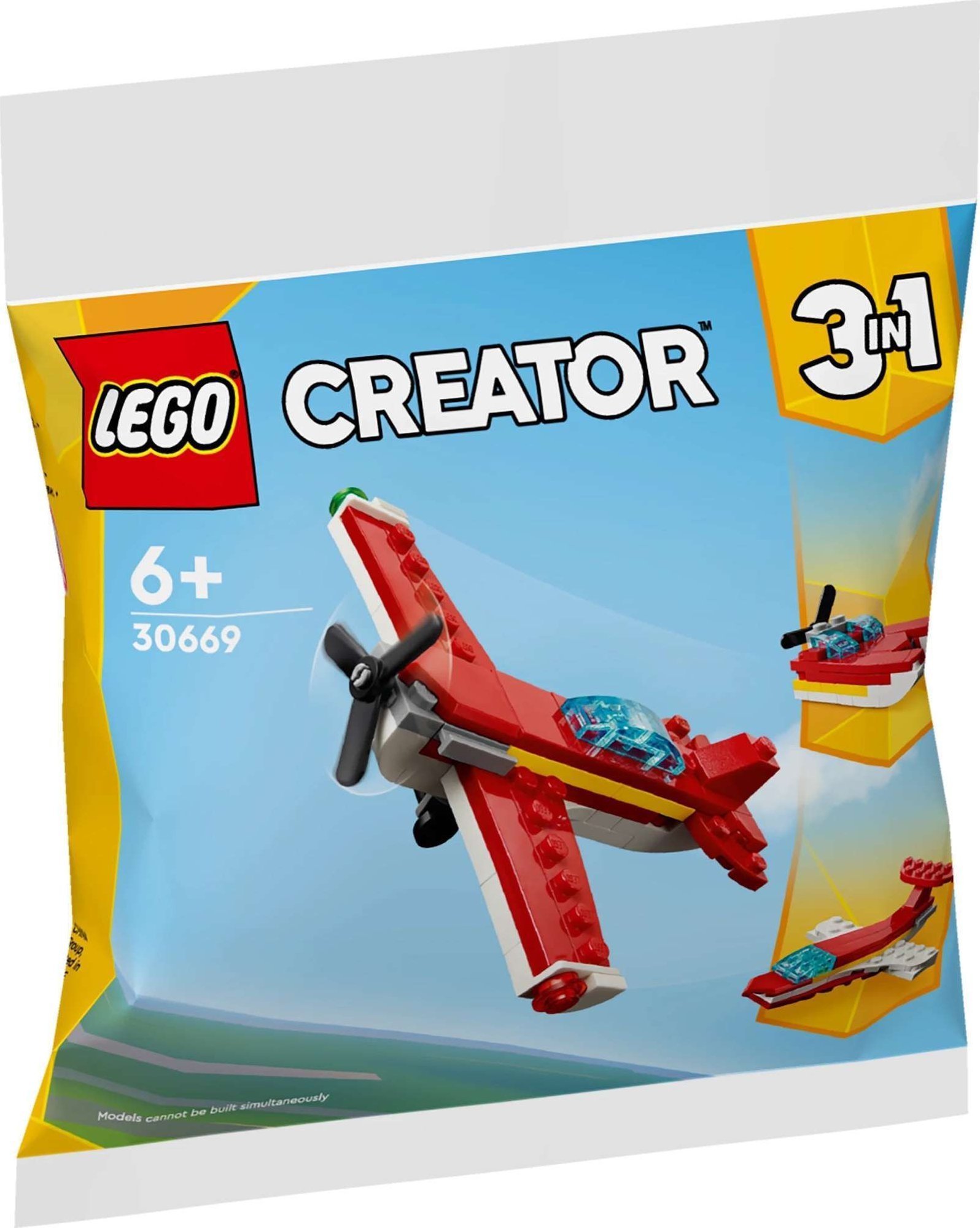 LEGO Creator Kultowy czerwony samolot (30669)