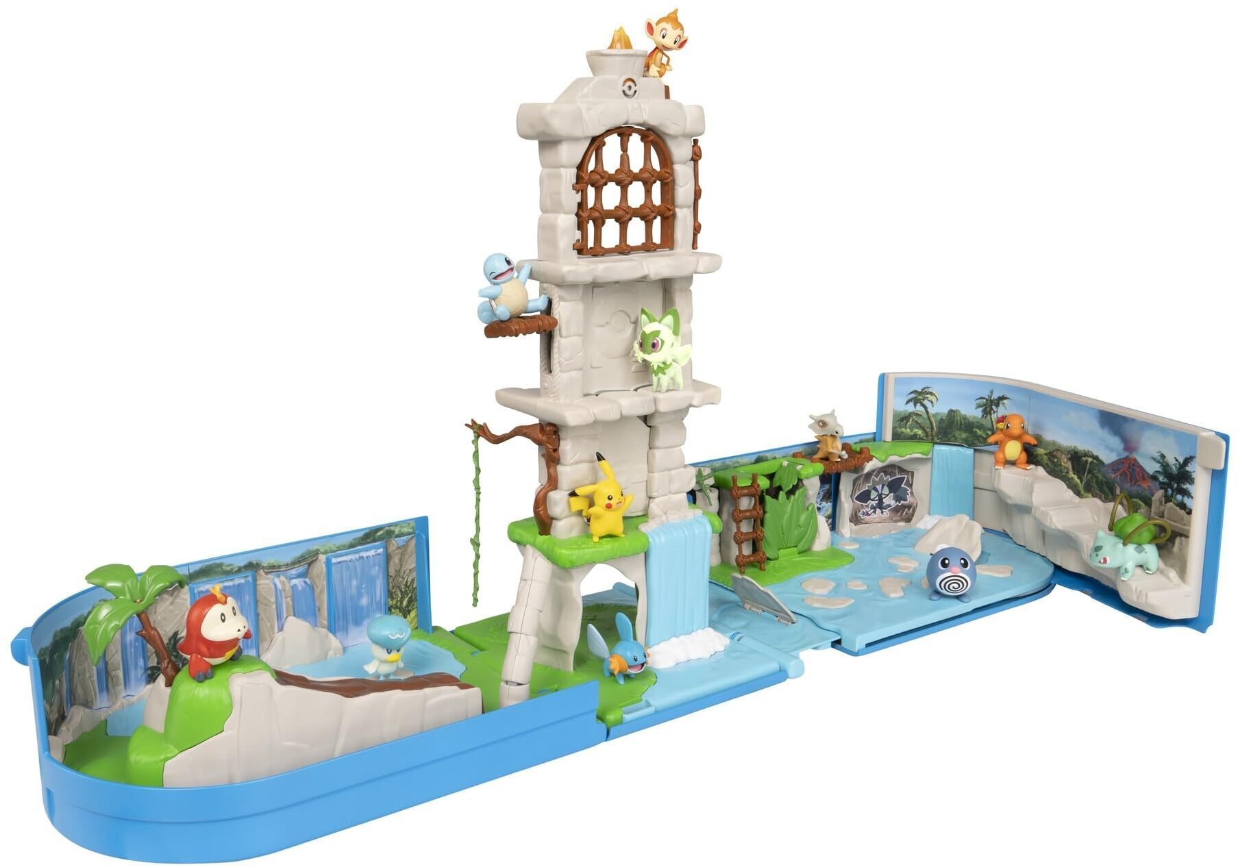 POKEMON CARRY CASE BATTLE RUINS PLAYSET