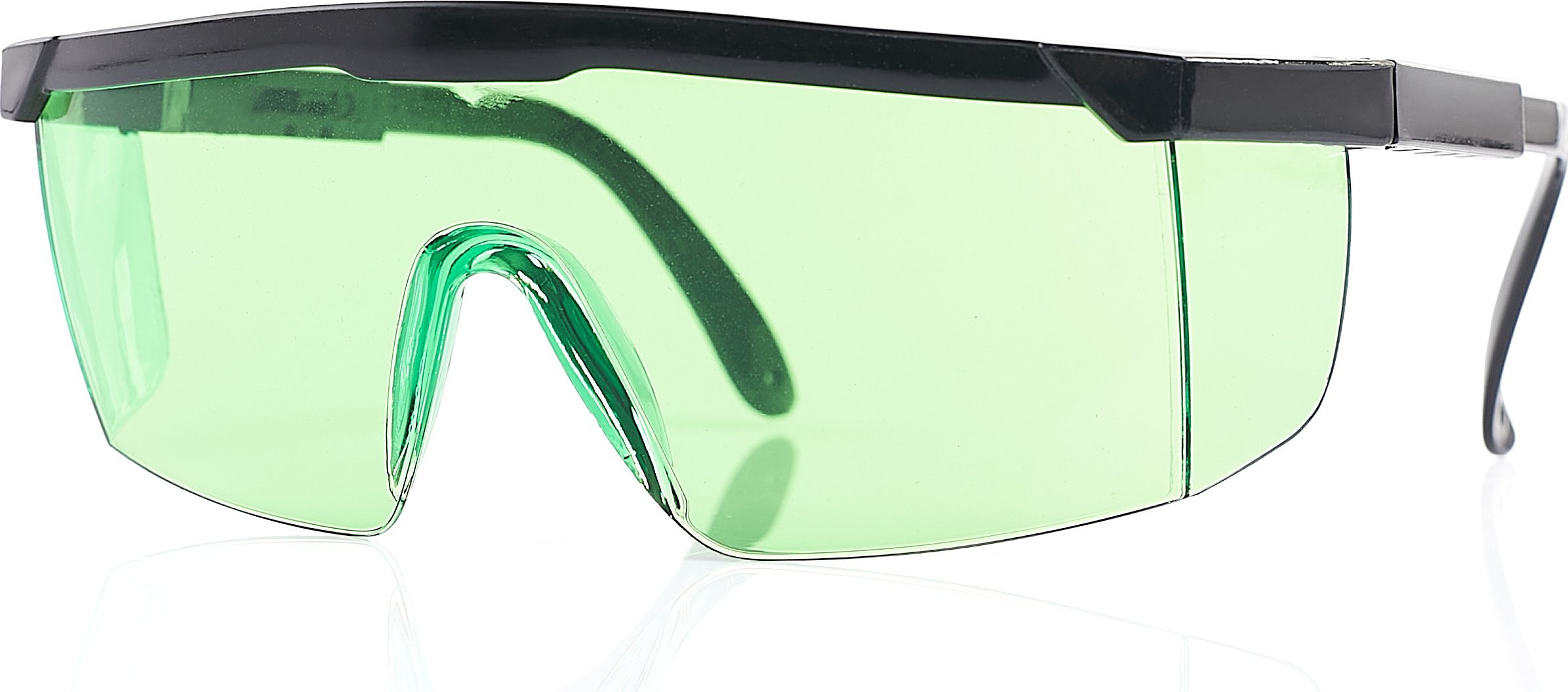 Okulary Ochronne Laserowe Zabezpieczające do Pracy Zielone Techrebal