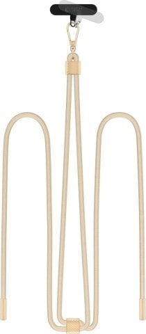 Tech-Protect TECH-PROTECT C2S ROPE CROSSBODY STRAP BEIGE/GOLD