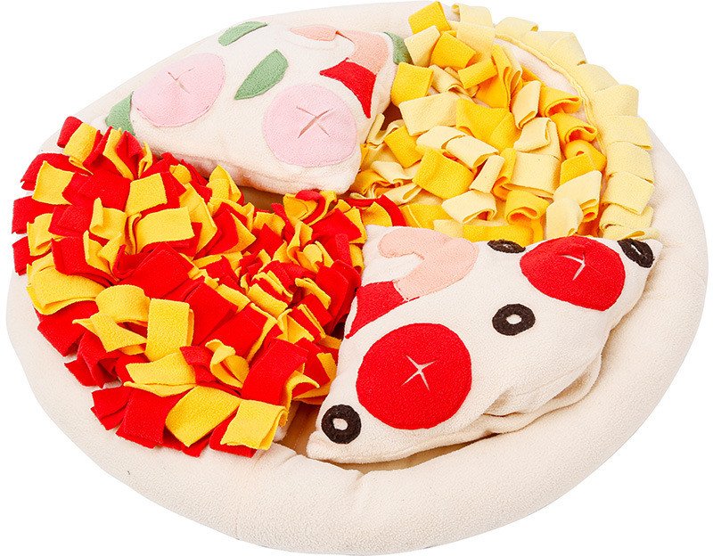 PLUSZOWA PIZZA dla psa ZABAWKA Mata EDUKACYJNA XL