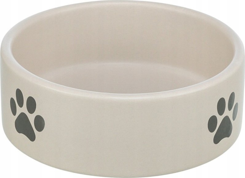 Trixie TX-25221 MISKA CERAMICZNA JASNOSZARA W ŁAPY 0,8l/16cm