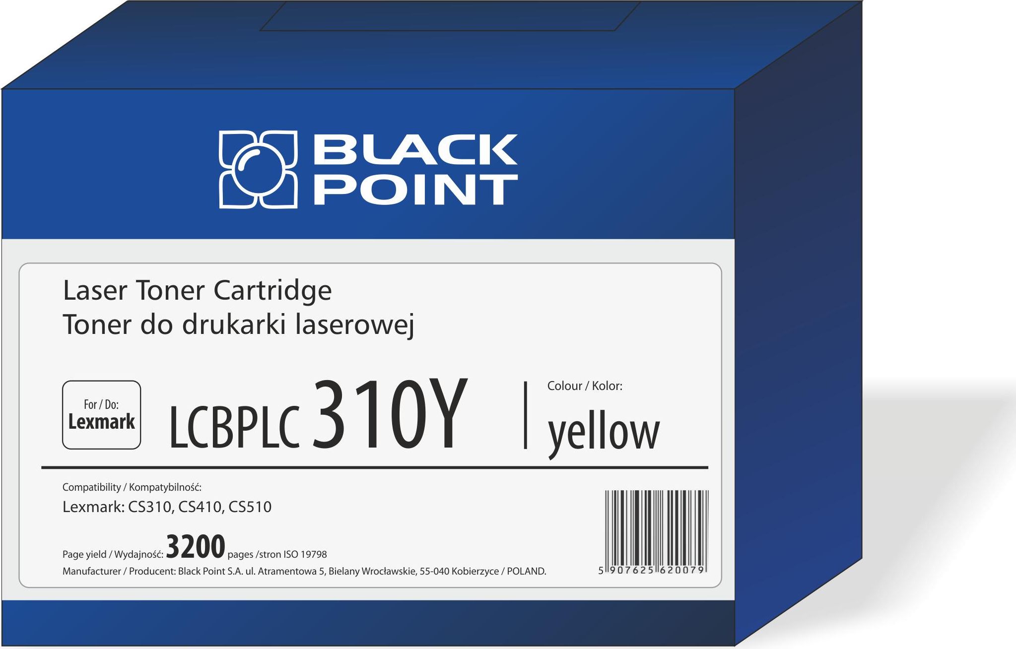 Toner Black Point LCBPLCS310Y Yellow Zamiennik 70C2HY0 (BLLOPCS310YBW)