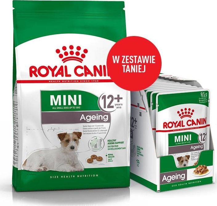Royal Canin ROYAL CANIN Mini Ageing 12+ 3,5kg + 12x85g saszetka