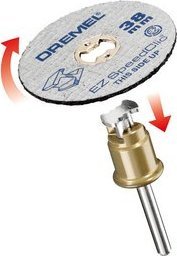 Dremel SpeedClic: tarcze tnące do metalu 38mm (SC456)