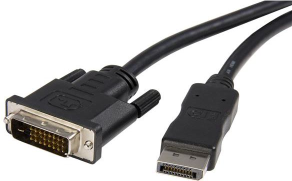 Kabel StarTech DisplayPort - DVI-D 3m czarny (DP2DVIMM10)