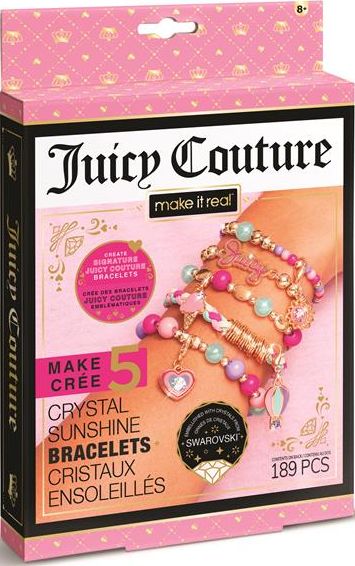 Make it real Zestaw do tworzenia bransoletek Juicy Mini Crystal
