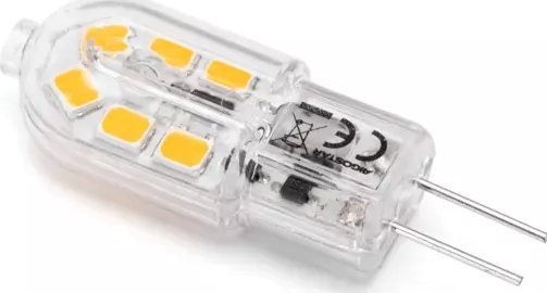 Aigostar Żarówka diodowa SMD LED G4 1,3W biała ciepła 12V/130LM AC/DC Żarówka diodowa SMD LED G4 1,3W biała ciepła 12V/130LM AC/DC