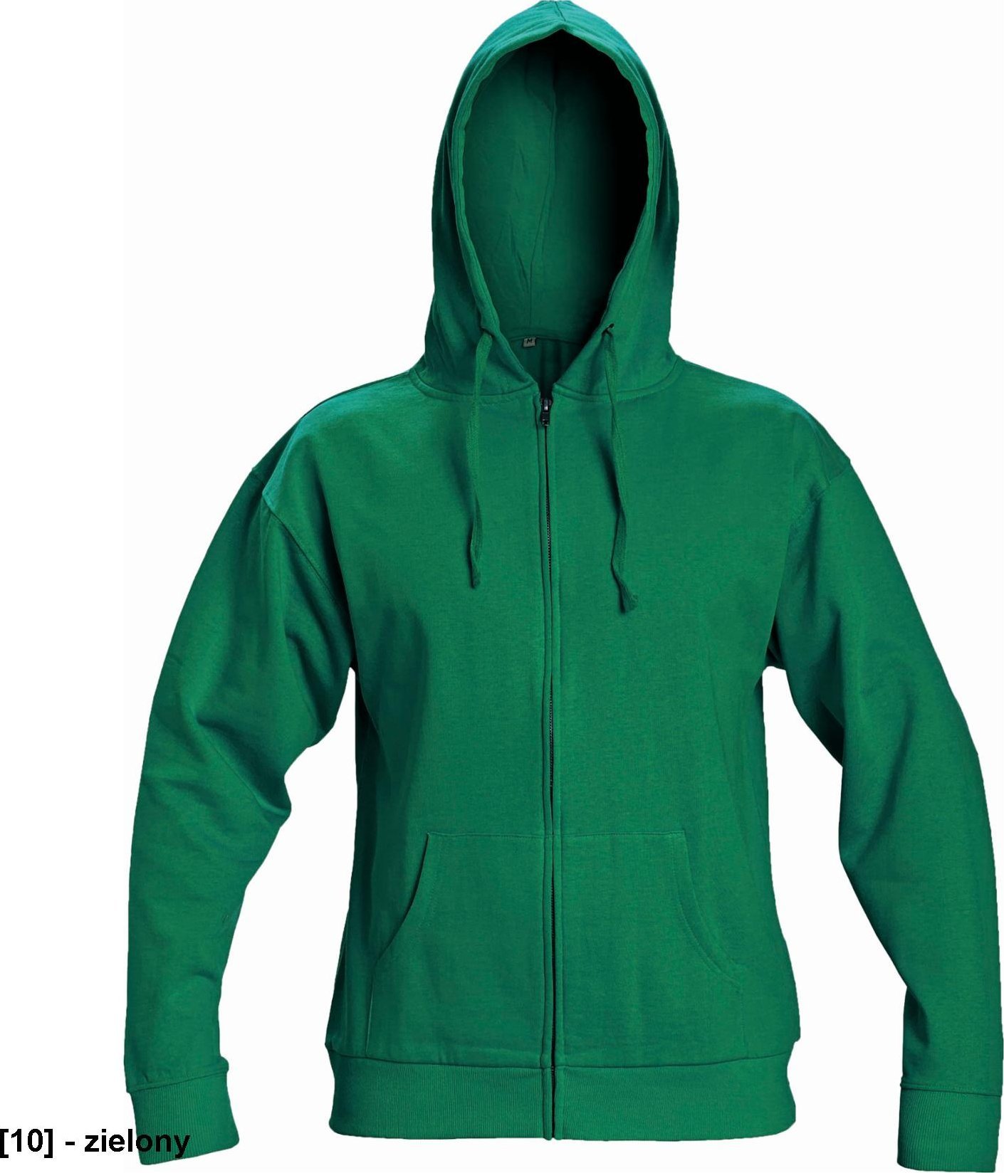 CERVA NAGAR - bluza z kapturem ściąganym sznurkiem 80% bawełna, 20% poliester - biały/jasnoszary XL