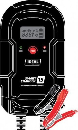 Ideal PROSTOWNIK INTELIGENTNY DO ÅADOWANIA SMART CHARGER 15 LCD