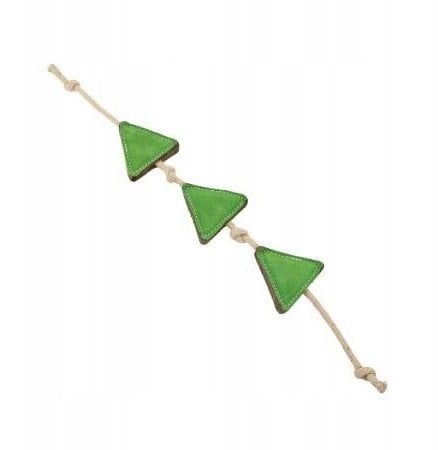 Barry King Zabawka dla psa skórzana Choinka modułowa 70x10x10 cm