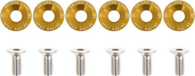 D1Spec_D Śrubki Fender washers D1 8mm Gold