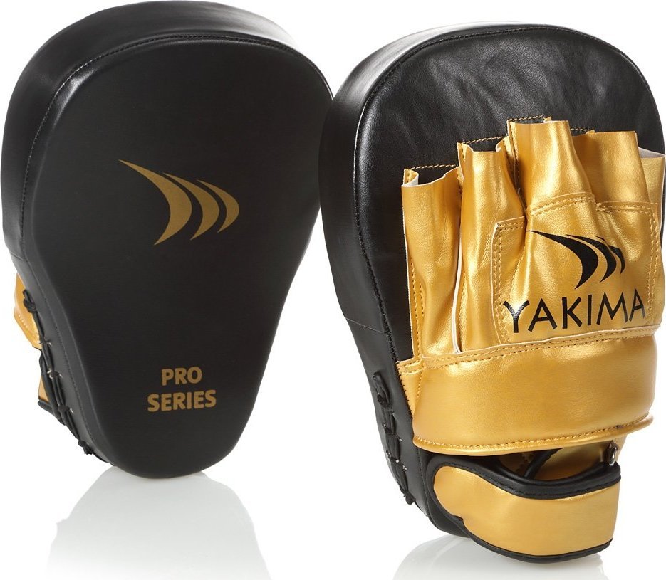 YakimaSport Tarcze trenera profilowane MAX Black/Gold
