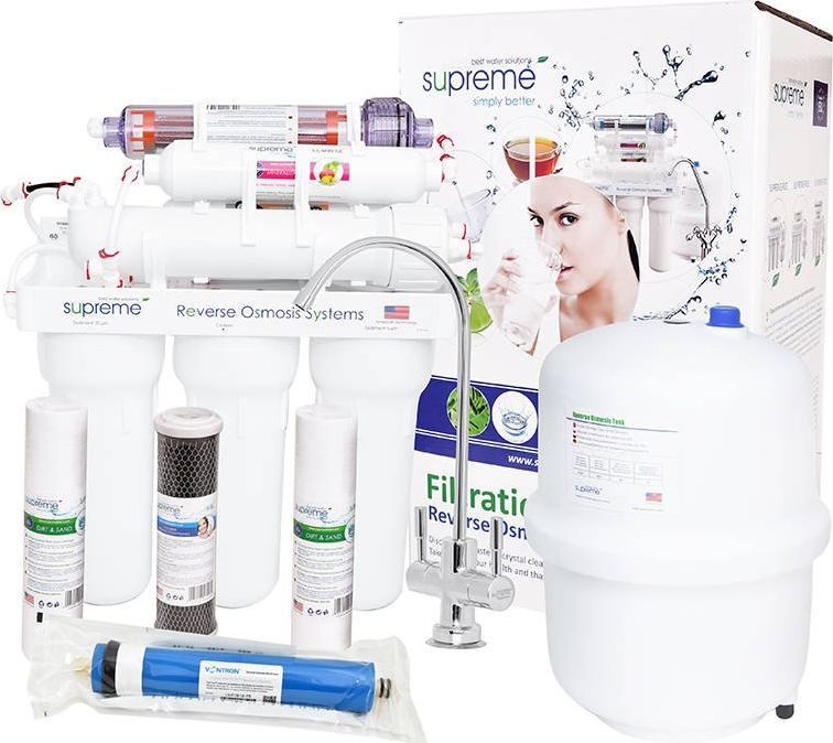 Supreme RO-7 Siedmiostopniowy system odwróconej osmozy z wkładem mineralizującym i jonizującym