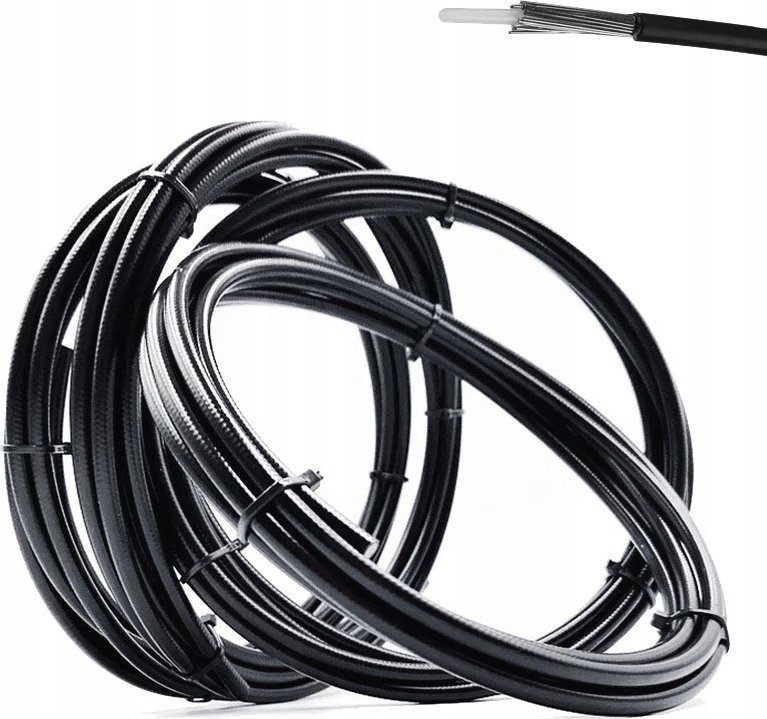 PANCERZ LINKI PRZERZUTKI 1 MB CZARNY PANCERZ PRZERZUTKI GEAROX 1 METR