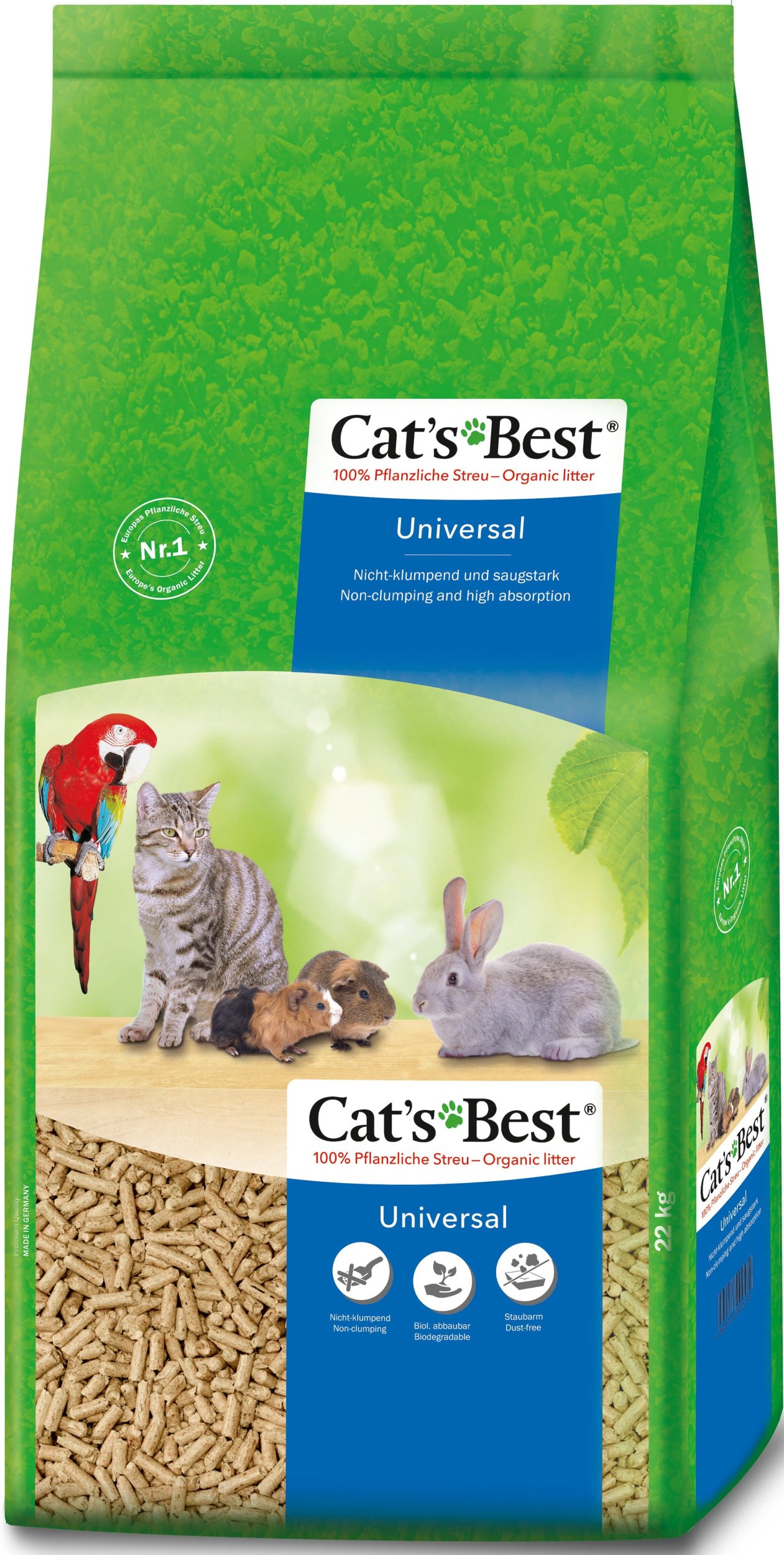 Żwirek dla kota Cats Best Universal Naturalny 40 l