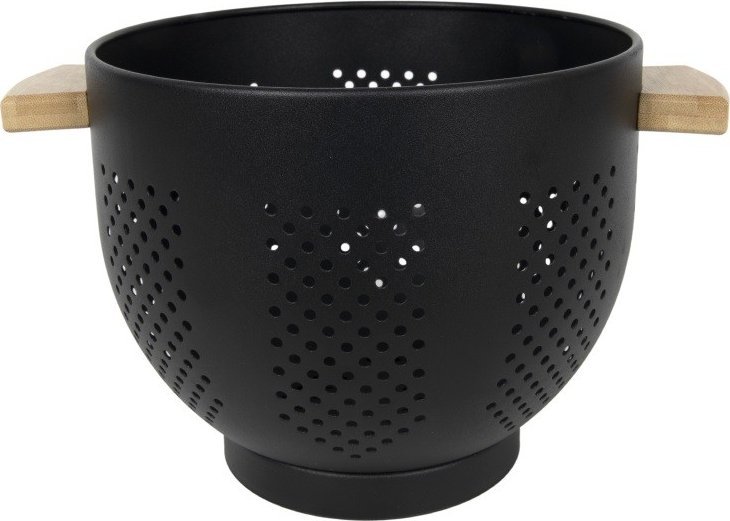 MPLCo KOSZYK METALOWY na owoce w kształcie cedzaka 22cm