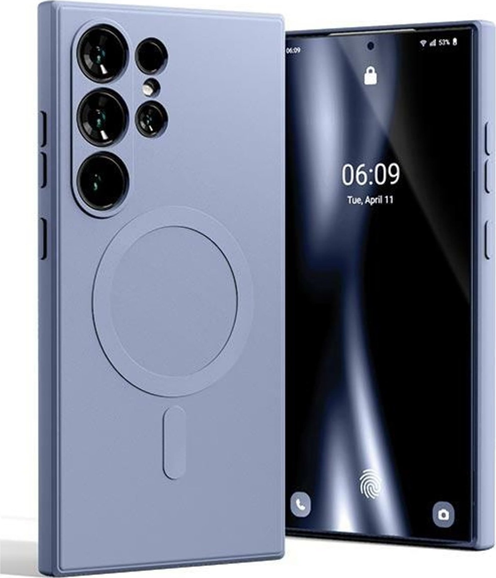 Mercury Mercury MagSafe Semi-Silicone Sam S24 Ultra S928 lawenda /lavender