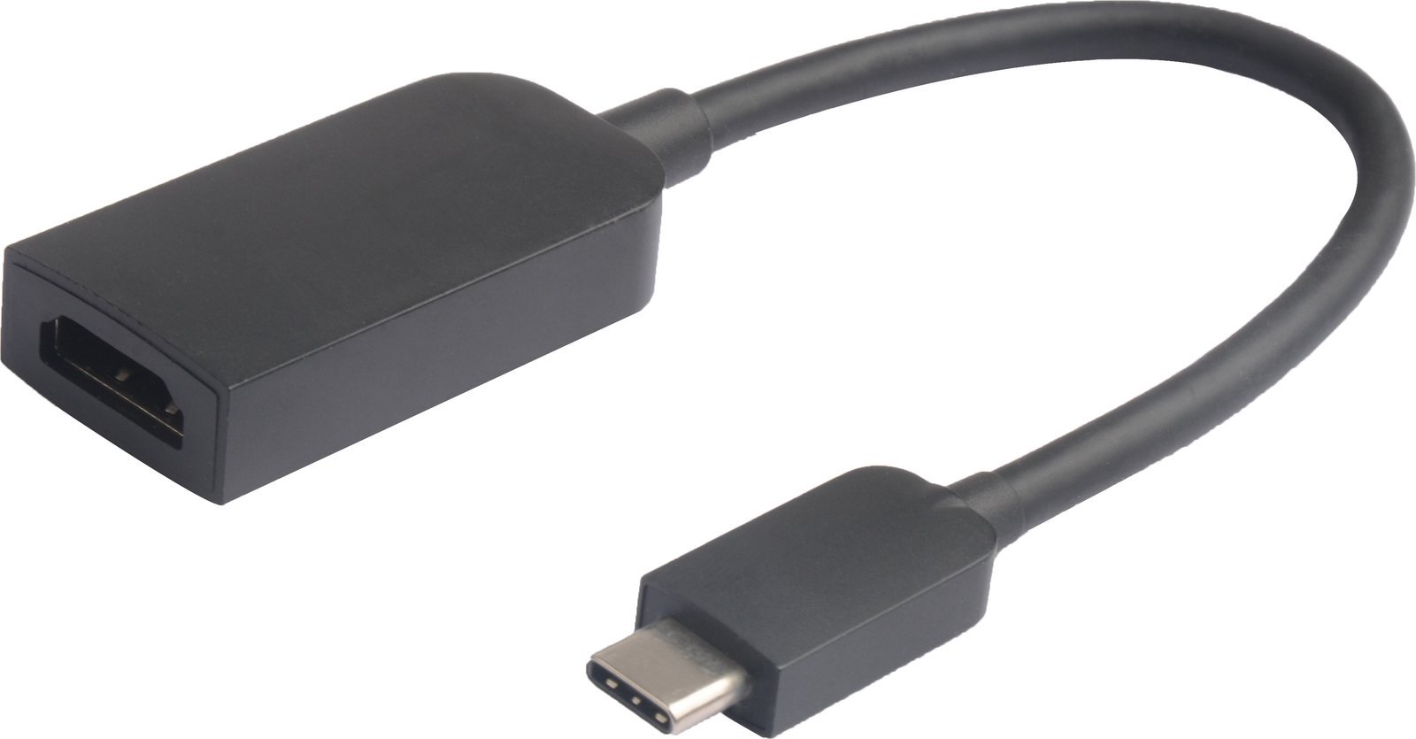 Adapter USB MicroConnect USB - C to HDMI Slim, Black