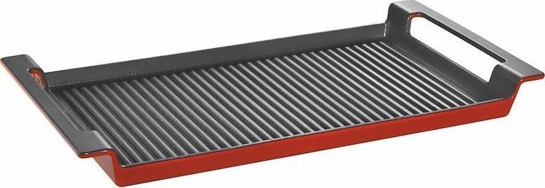 Patelnia Schulte-Ufer Schulte-Ufer PŁYTA GRILLOWA RUSTIKA 44 X 24 CM CZERWONA SU-1625-44 r