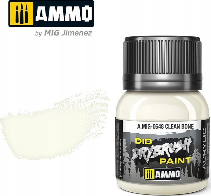 Vallejo Ammo: DIO Drybrush - Clean Bone