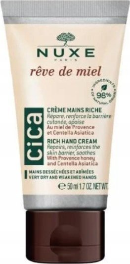 Nuxe Nuxe, Reve de Miel Cica, Vegan, Hydrating, Hand Cream, 50 ml For Women