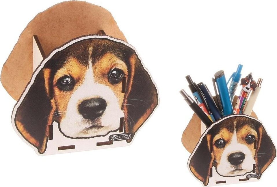 Przybornik organizer na biurko Pies