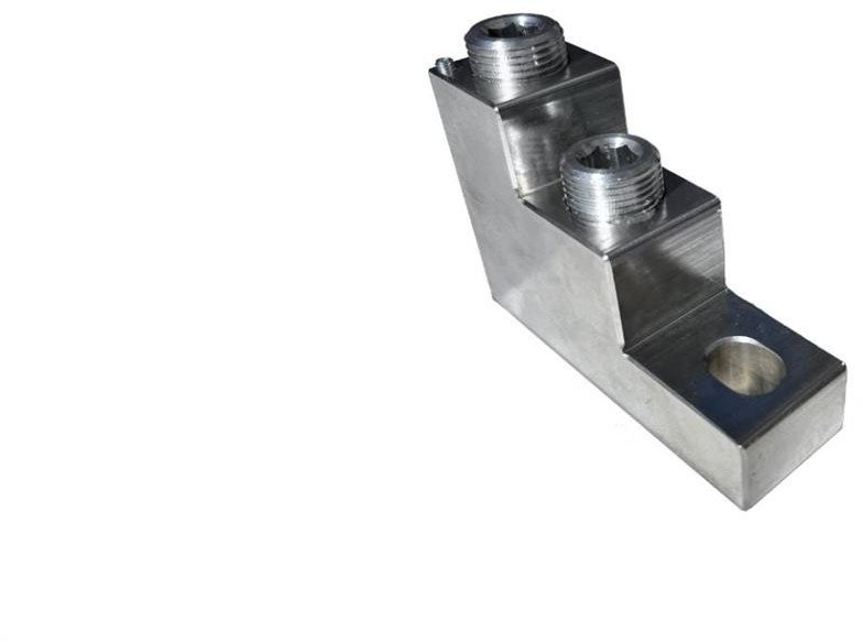 OTH300-2 Zacisk aparatowy uniwersalny, z jednym otworem montażowym 2xAl/Cu 70-300 mm2 800A, 1000V, MAC2300A14