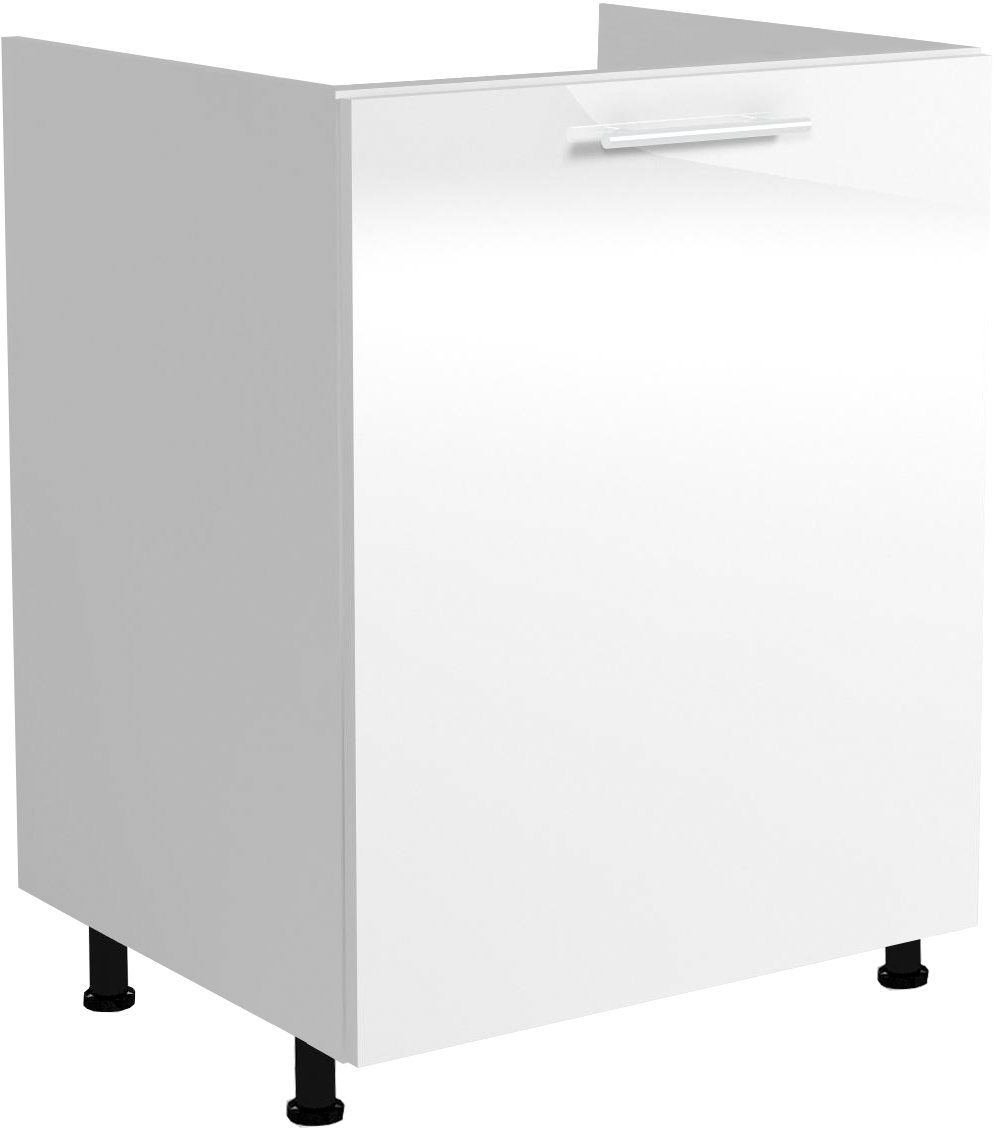 Halmar VENTO DK-60/82 szafka zlewozmywakowa front: biały (1p=1szt) - V-UA-VENTO-DK-60/82-BIAŁY