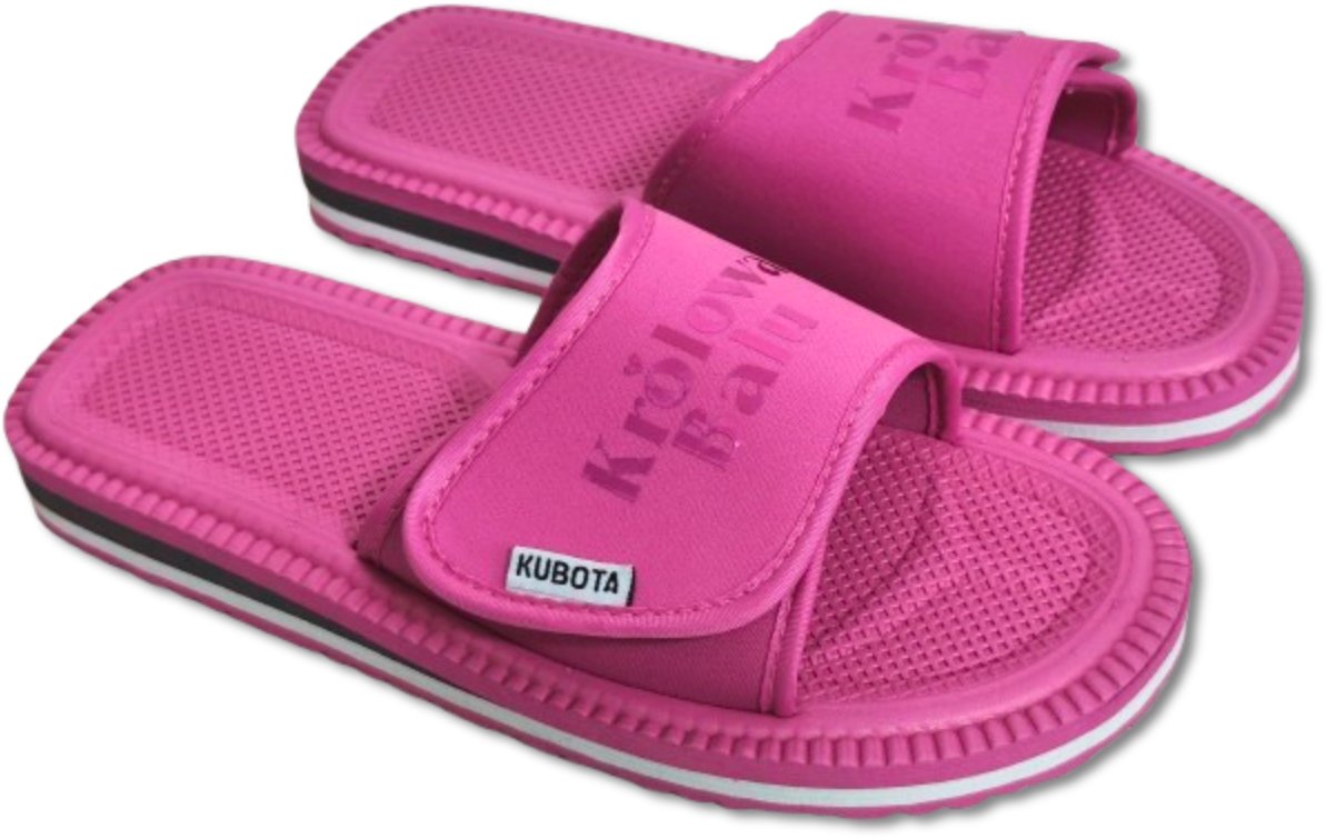 Kubota Piankowe klapki - Rzep Rozmiar 39 - Królowa balu