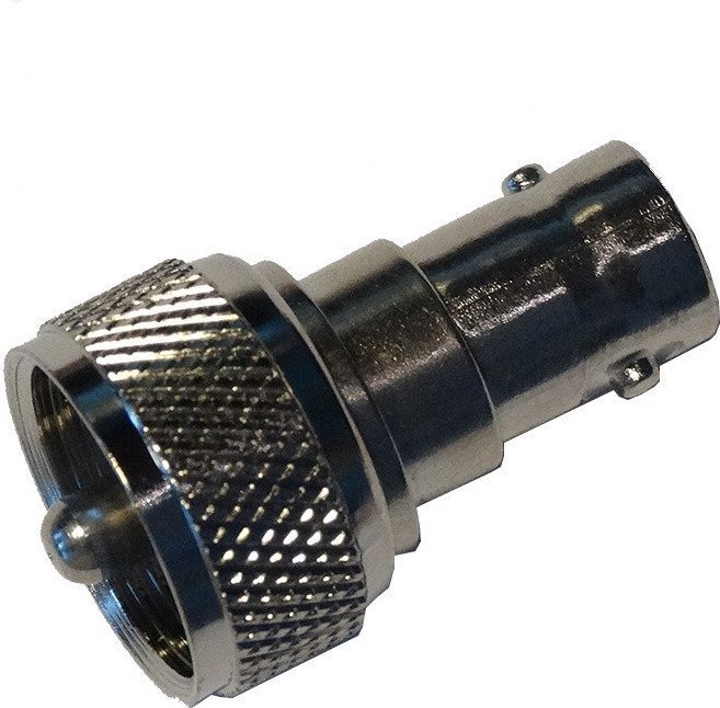 HamRadioShop BNC gniazdo / UHF wtyk adapter / przejściówka antenowa
