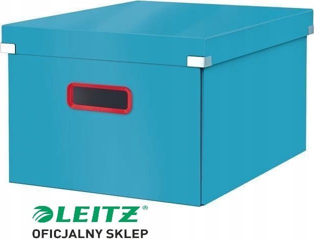 Leitz Pud�a CS Cosy M niebieskie