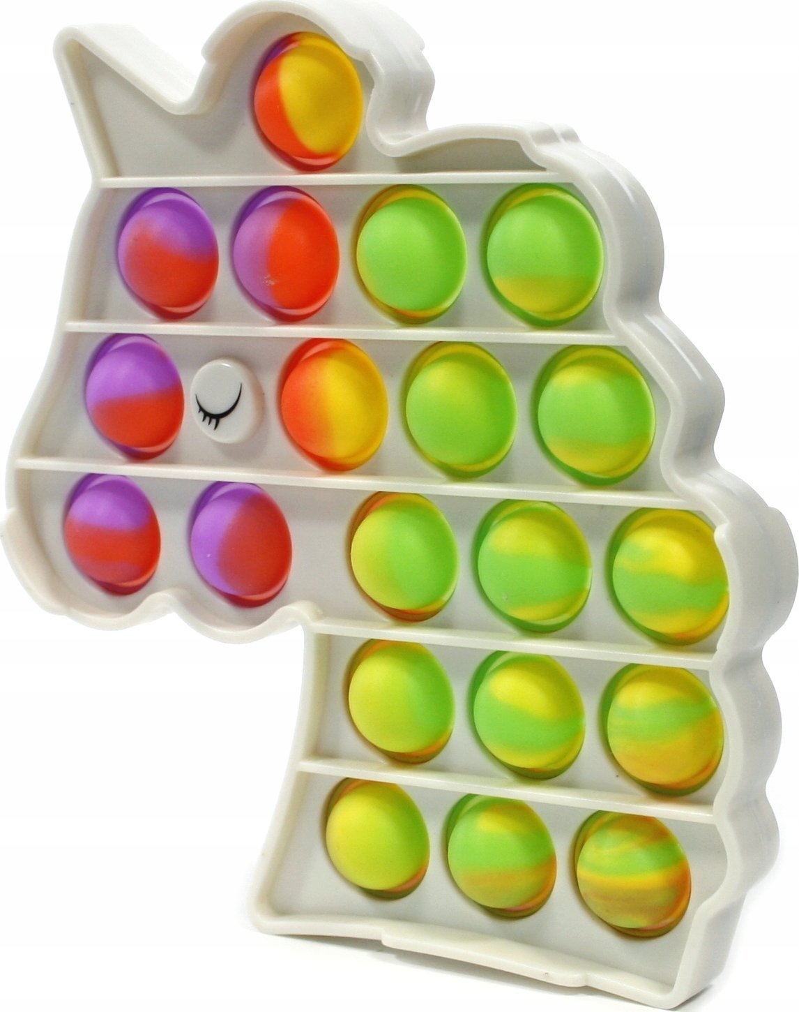 Simple Dimple Push Pop it Antistress Sensory Toy Unicorn 12x13cm