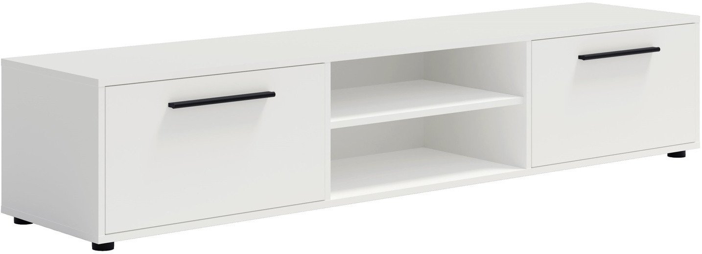 Szafka RTV Modena 190cm kolor: Biały