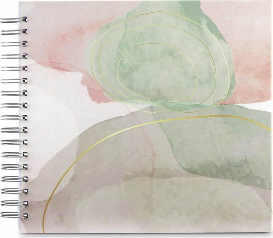 Hama Hama Watercolor green 7603 28x24 50 white Pages Spiral-Album