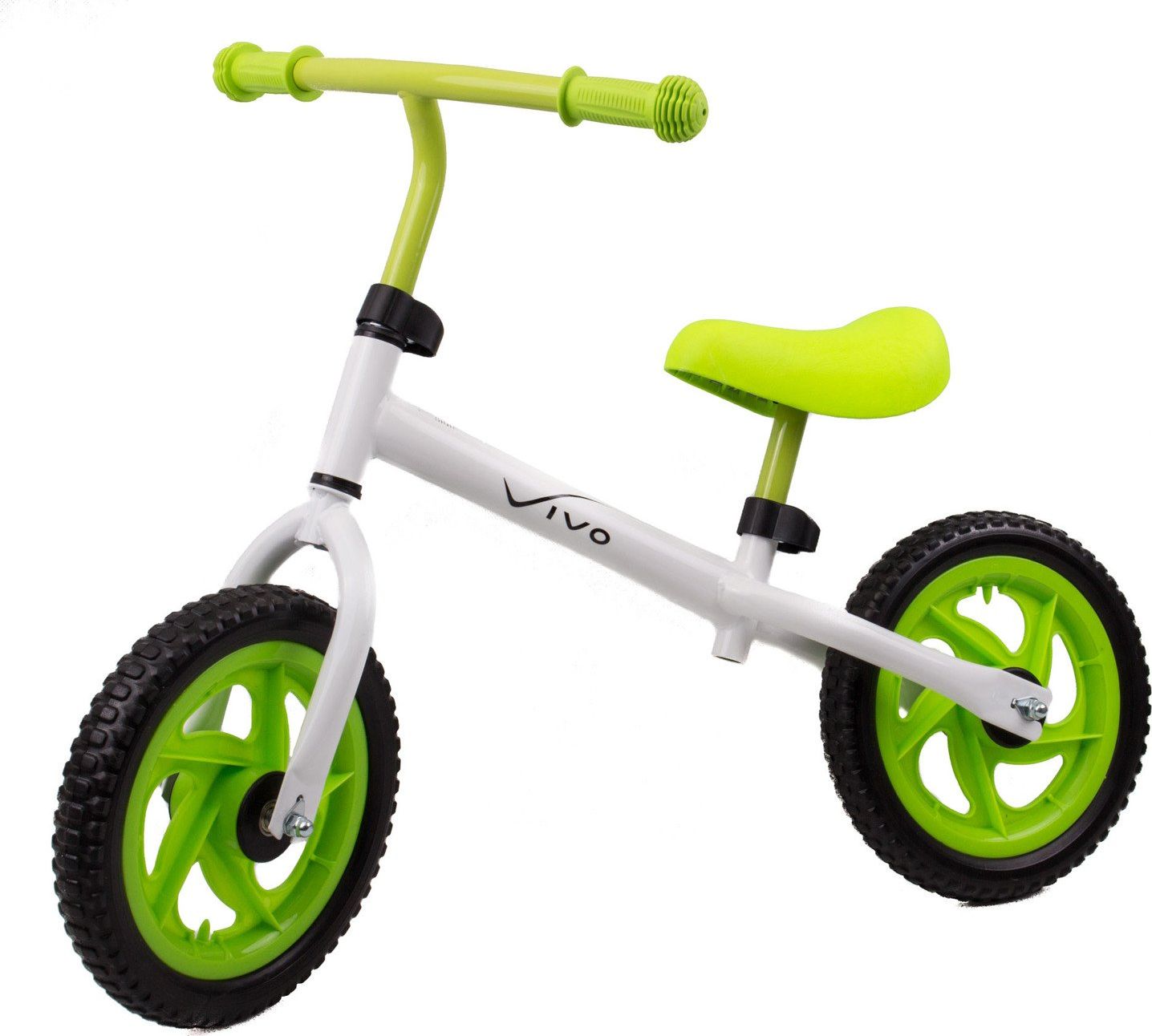 Rowerek biegowy Vivo V5021 12" EVA biało-zielony